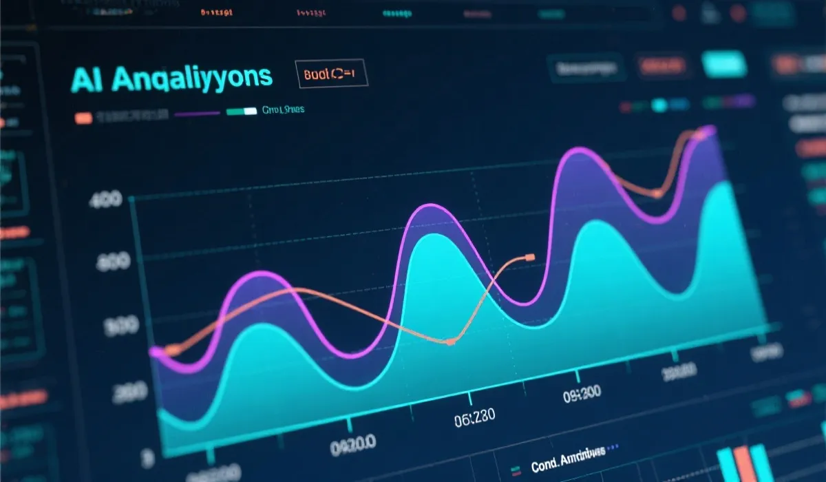 AI分析与置信区间示意